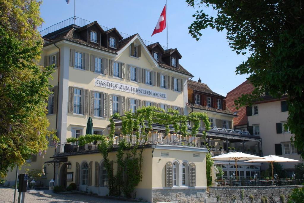 Hotel Hirschen am See Meilen Exterior foto