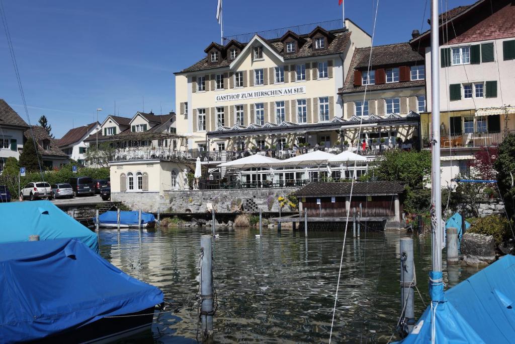Hotel Hirschen am See Meilen Exterior foto