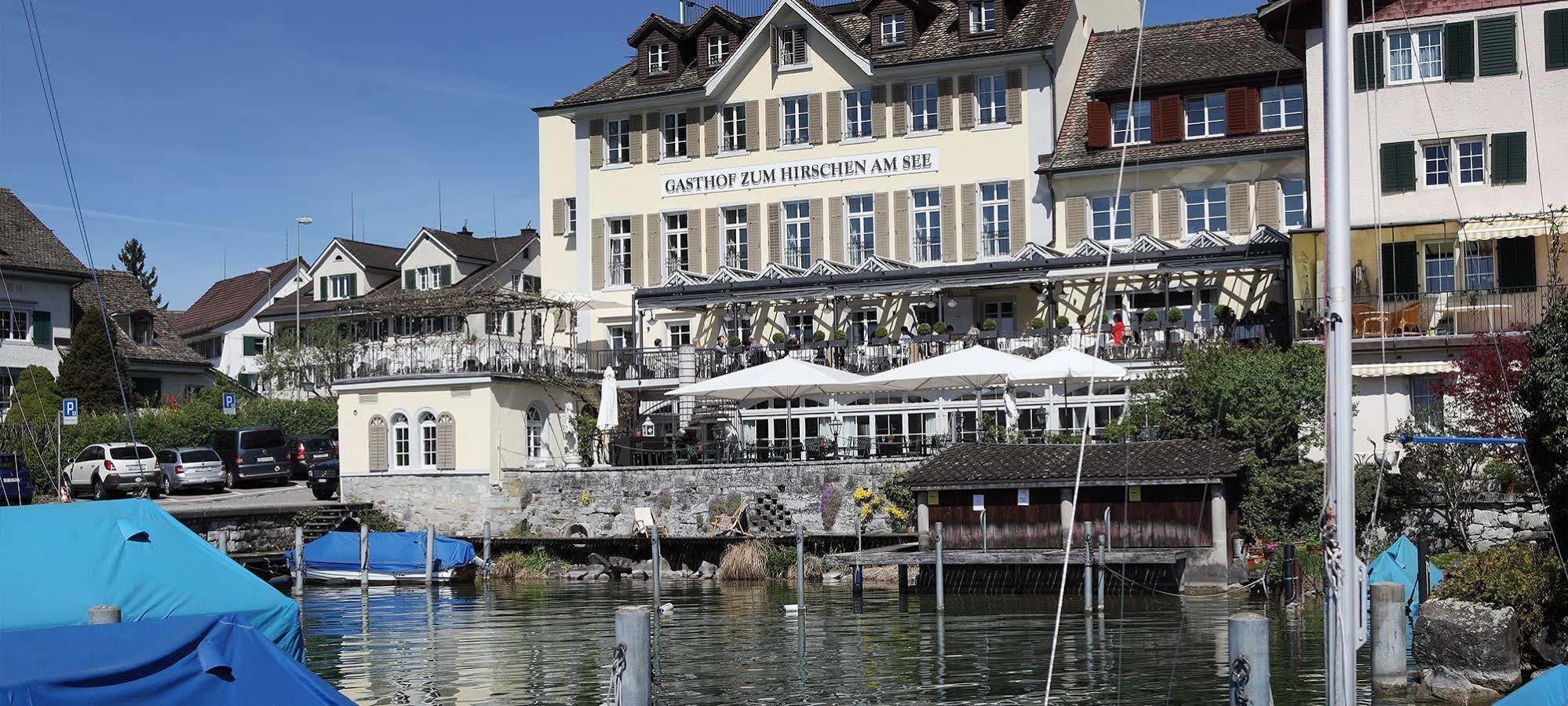 Hotel Hirschen am See Meilen Exterior foto